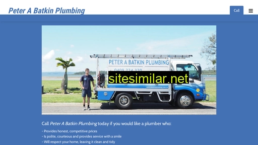 peterabatkinplumbing.com.au alternative sites