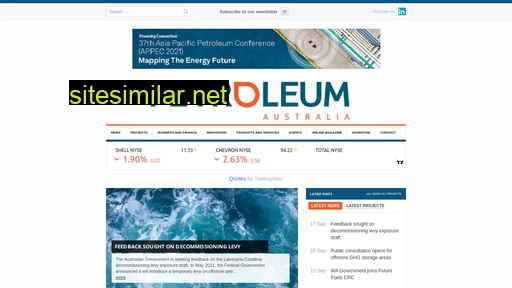 Petroleumaustralia similar sites