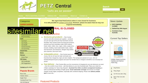 petzcentral.com.au alternative sites