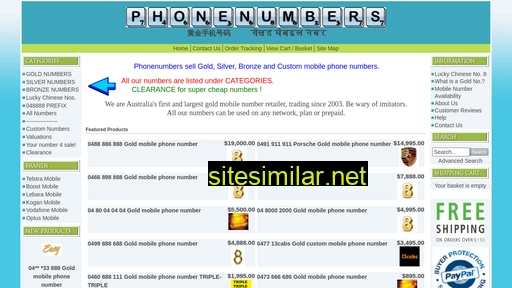 phonenumbers.net.au alternative sites