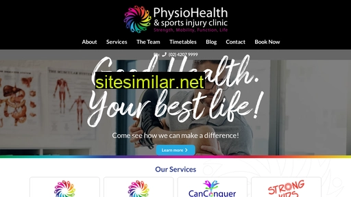physiohealthcorrimal.com.au alternative sites