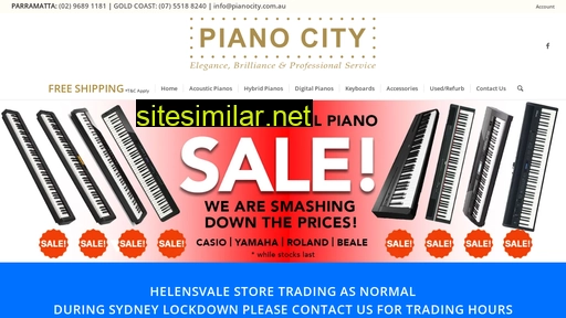 pianocity.com.au alternative sites