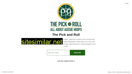 pickandroll.com.au alternative sites