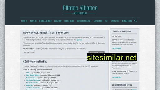 pilates.org.au alternative sites