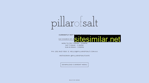 pillarofsalt.com.au alternative sites