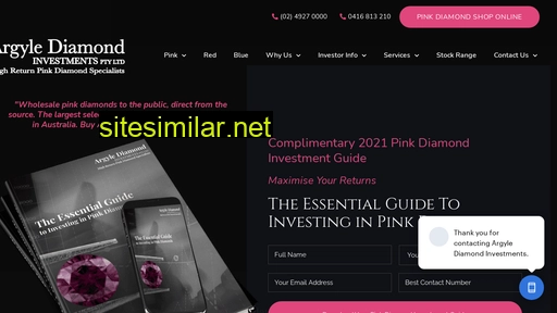 pinkdiamondinvestments.com.au alternative sites