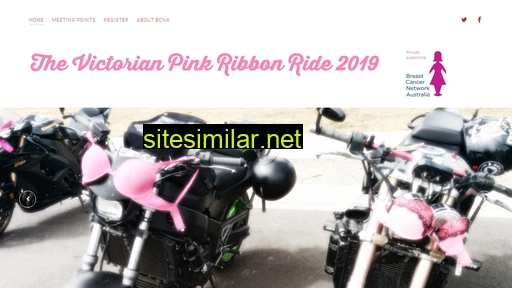 pinkribbonride.com.au alternative sites