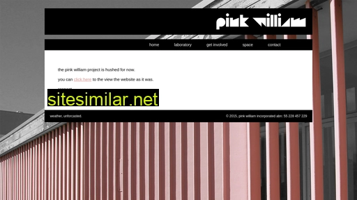 pinkwilliam.org.au alternative sites