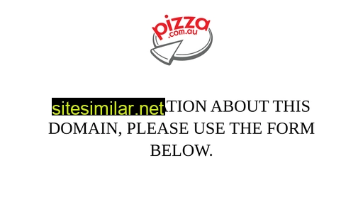 pizza.com.au alternative sites