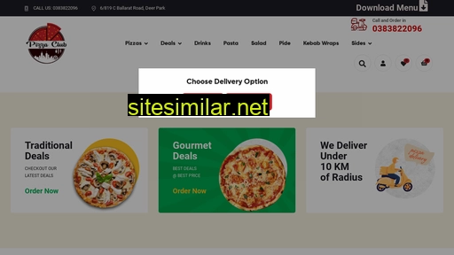 pizzaclub.net.au alternative sites