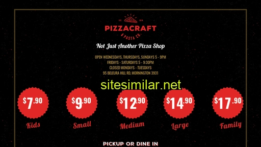 pizzacraftandpastaco.com.au alternative sites