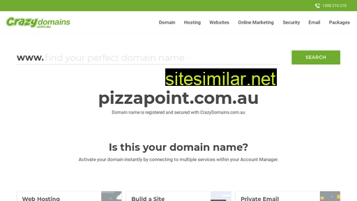 pizzapoint.com.au alternative sites