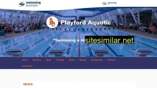 playfordaquatic.swimming.org.au alternative sites