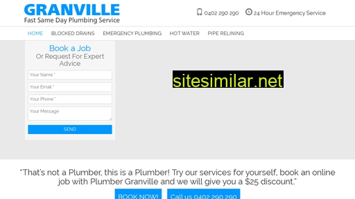 plumbergranville.com.au alternative sites