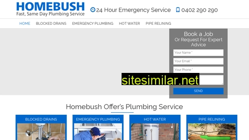 plumberhomebush.com.au alternative sites