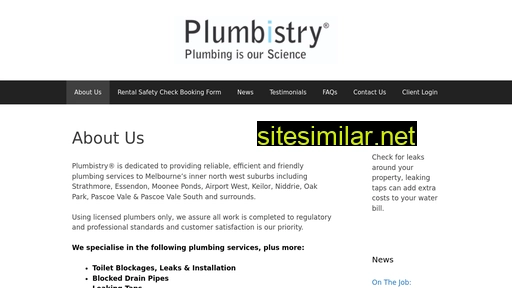 plumbistry.com.au alternative sites