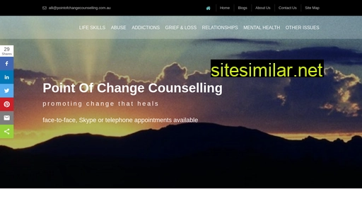 pointofchangecounselling.com.au alternative sites