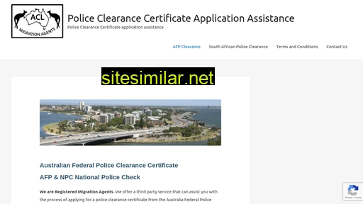 Policeclearancecertificate similar sites