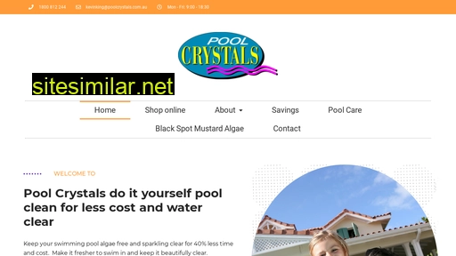 poolcrystals.com.au alternative sites