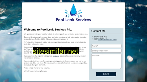 poolleakservices.net.au alternative sites