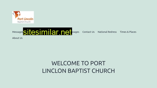 Portlincolnbaptist similar sites