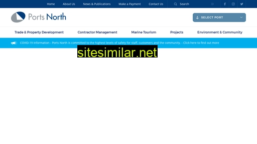 portsnorth.com.au alternative sites