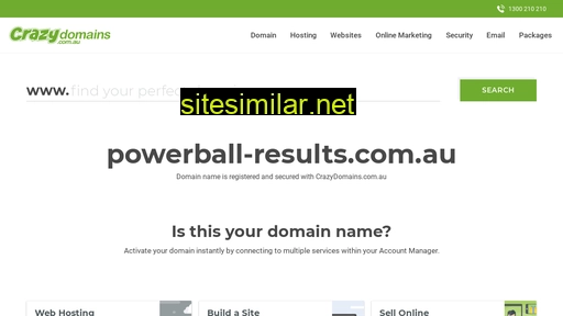 Powerball-results similar sites