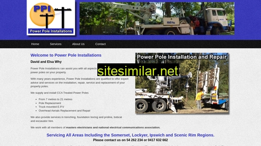 powerpoleinstallations.com.au alternative sites