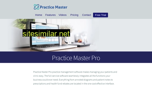 practicemaster.com.au alternative sites