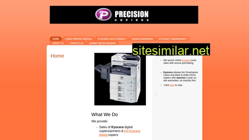 precisioncopiers.com.au alternative sites