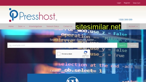 Presshost similar sites
