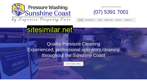 pressurewashingsunshinecoast.com.au alternative sites