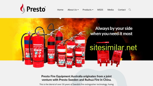 prestofireaustralia.com.au alternative sites