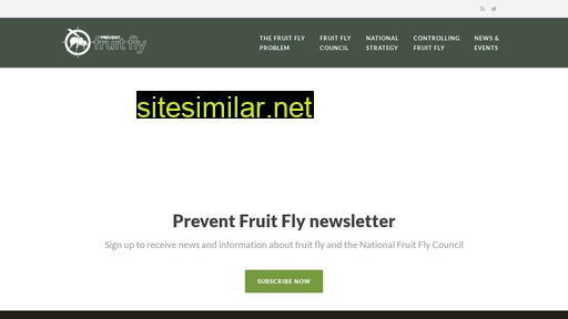 preventfruitfly.com.au alternative sites