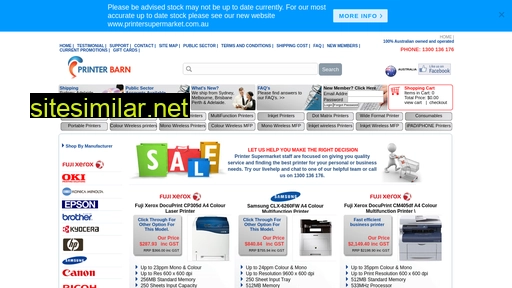 printerbarn.com.au alternative sites