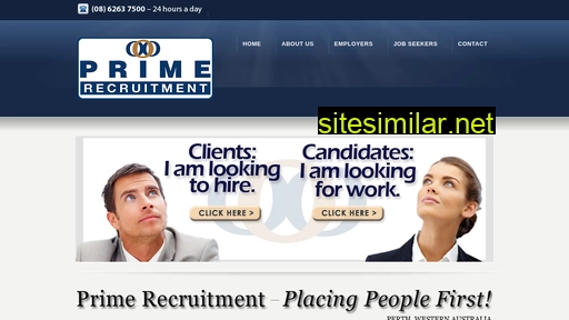 primerecruitment.com.au alternative sites