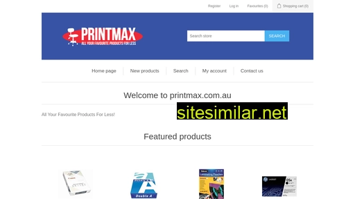 printmax.com.au alternative sites