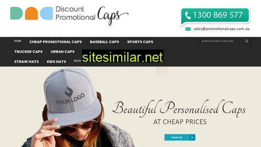 promotionalcaps.com.au alternative sites