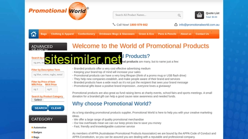promotionalworld.com.au alternative sites
