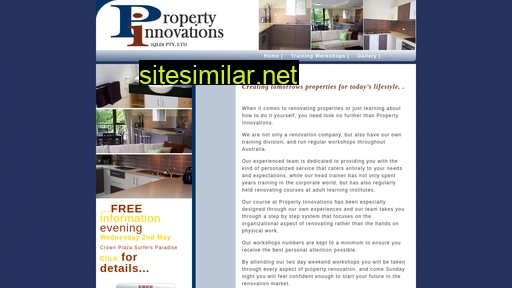 Propertyinnovations similar sites