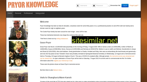 pryorknowledge.com.au alternative sites