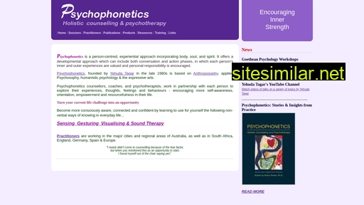 Psychophonetics similar sites