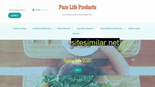 purelifeproducts.com.au alternative sites