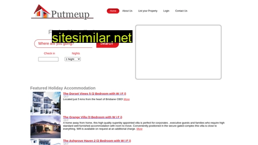 putmeup.com.au alternative sites