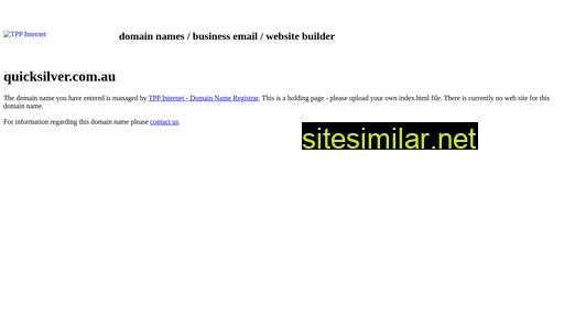 Quicksilver similar sites