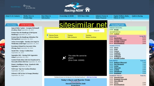 racingnsw.com.au alternative sites