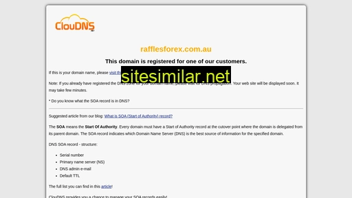 rafflesforex.com.au alternative sites