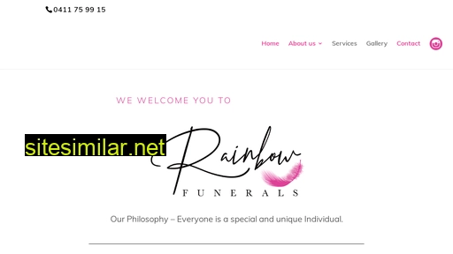 rainbowfunerals.com.au alternative sites