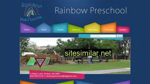 Rainbowpreschool similar sites