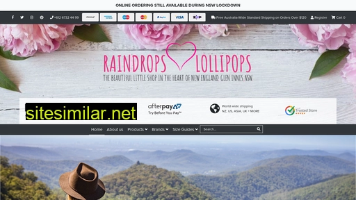 raindropsandlollipops.com.au alternative sites